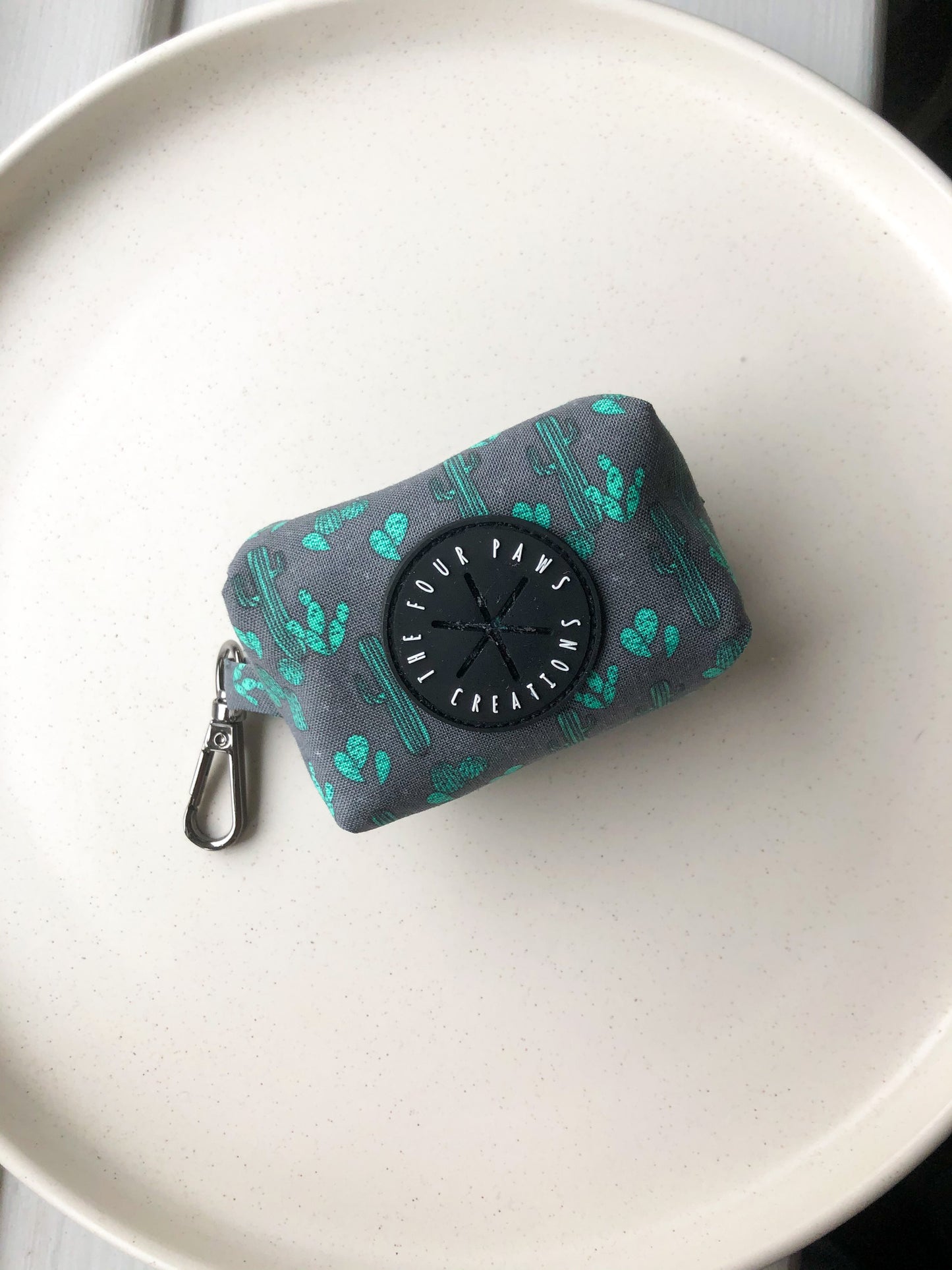 Can’t touch this cactus Poo bag holder