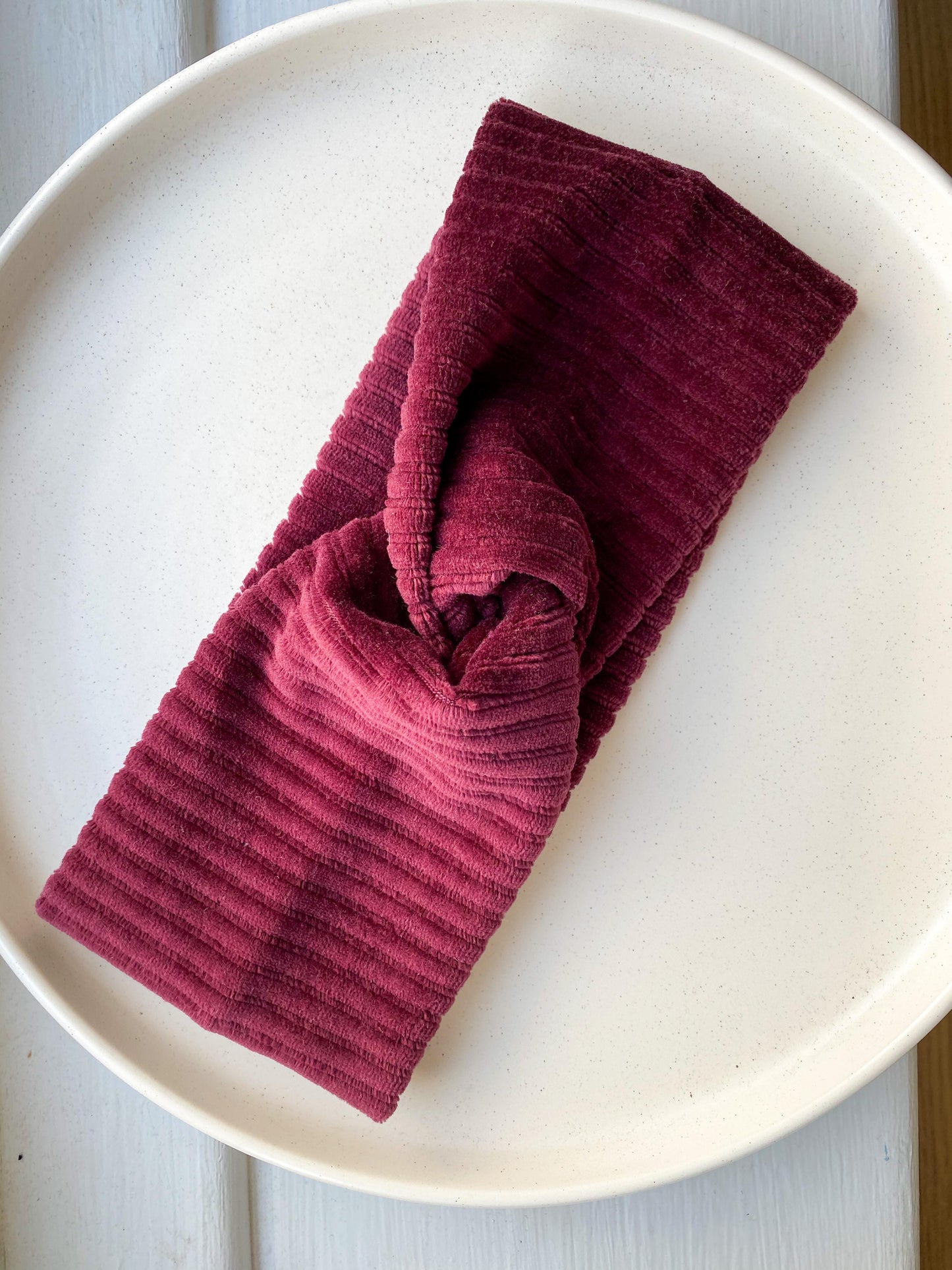 Chunky Knitted Corduroy scrunchie and headband sets *NEW*