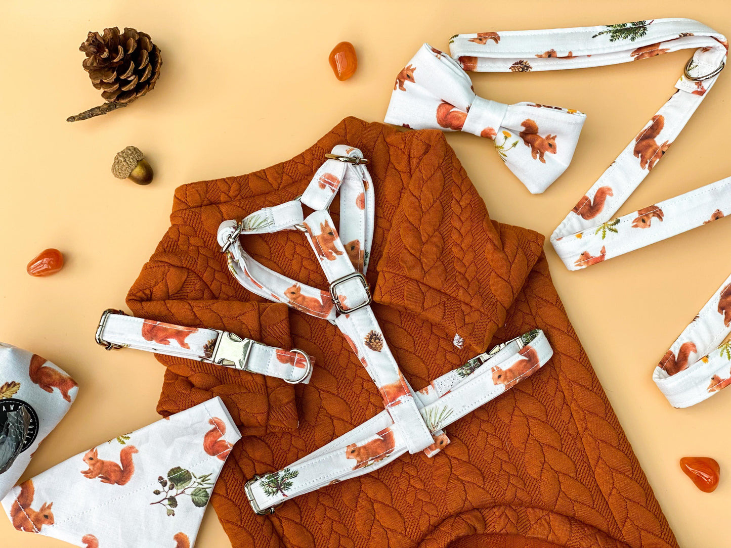 Squirrel! Fabric Strap Harness