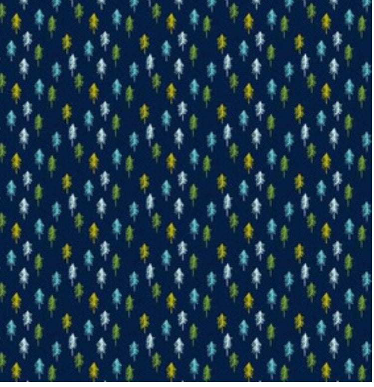 Scandinavian Forest Fabric Collar