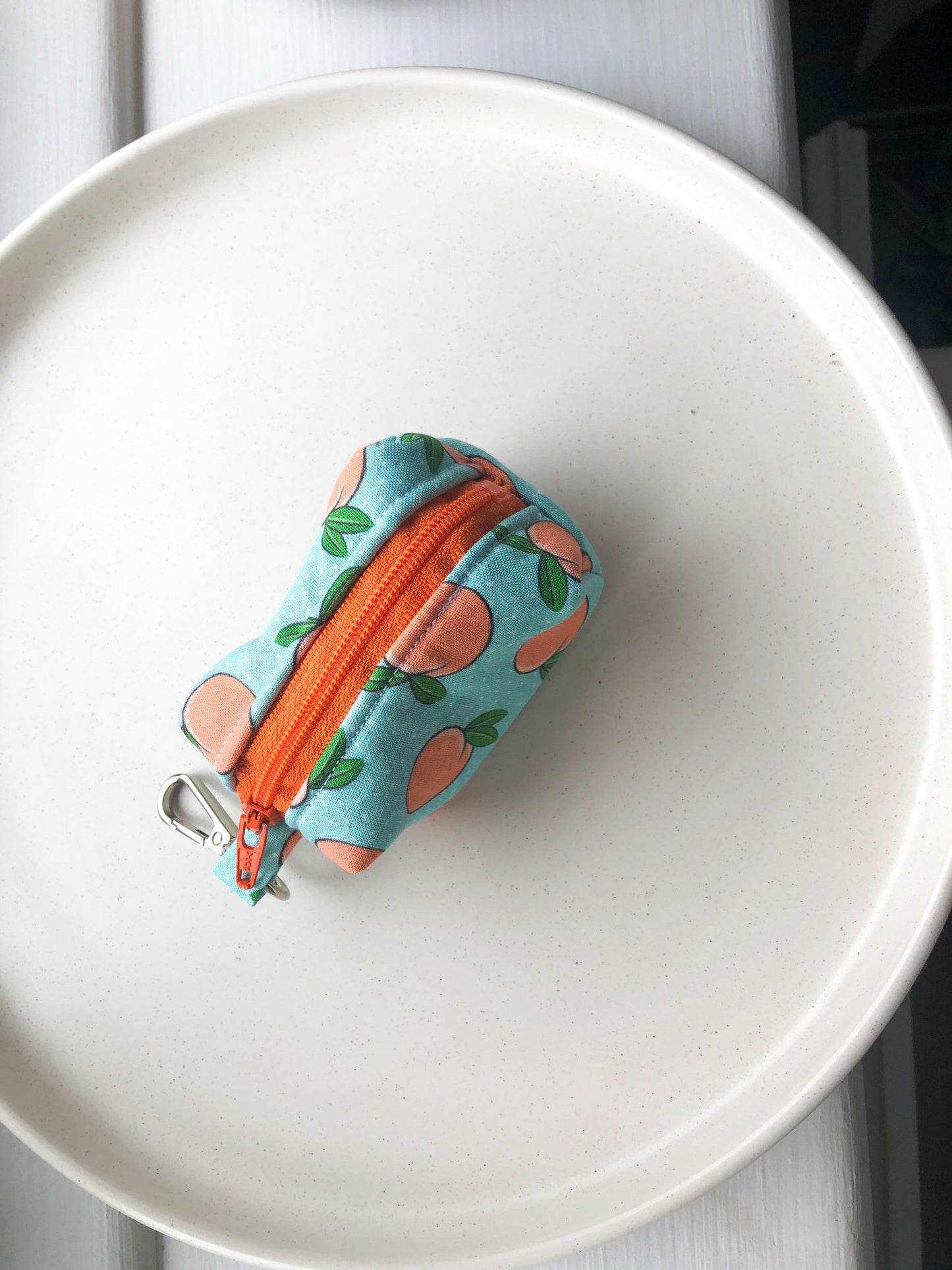 Sweet Peach Poo bag holder