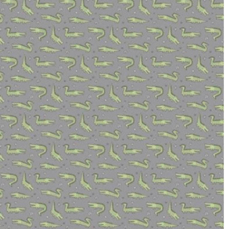 Mr. Croc Fabric Collar