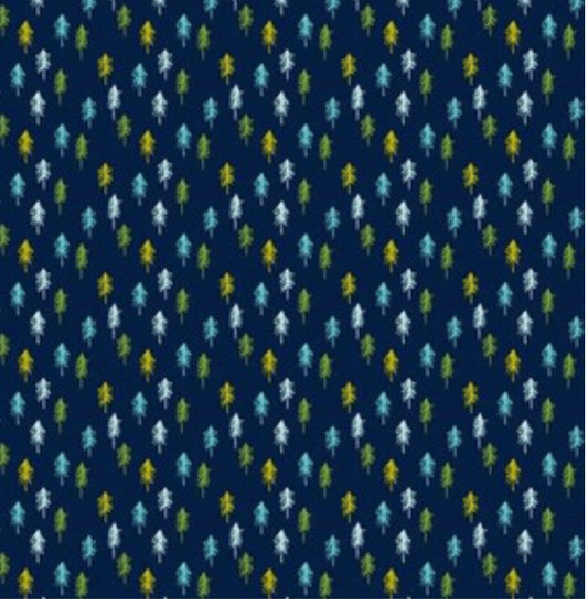 Scandinavian Forest Bandana, Over the Collar,