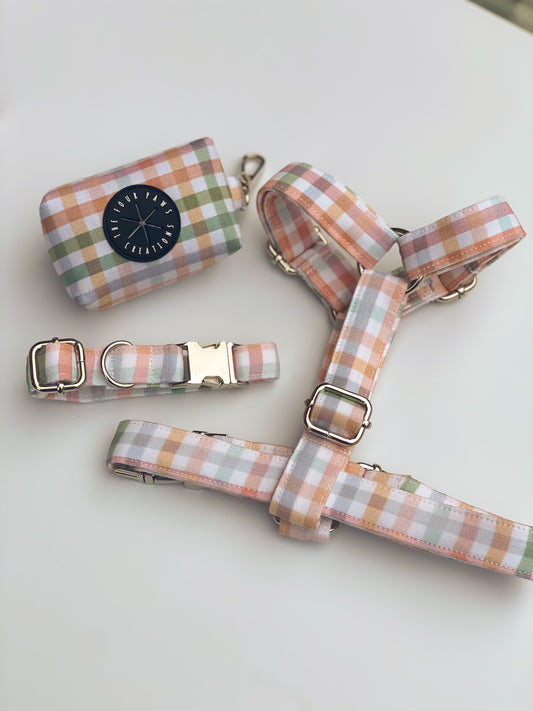 Cottagecore Picnic Fabric Strap Harness