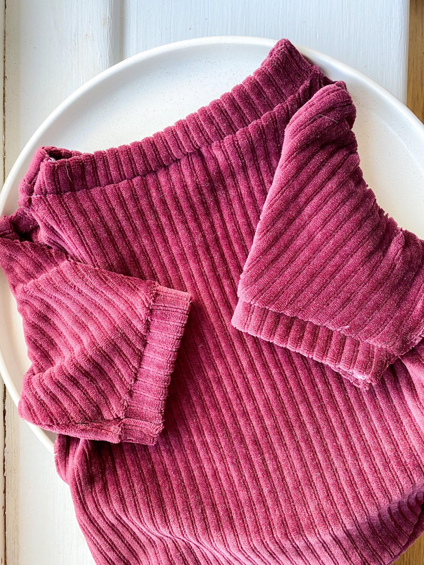 Burgundy Corduroy Dog Jumper *NEW*