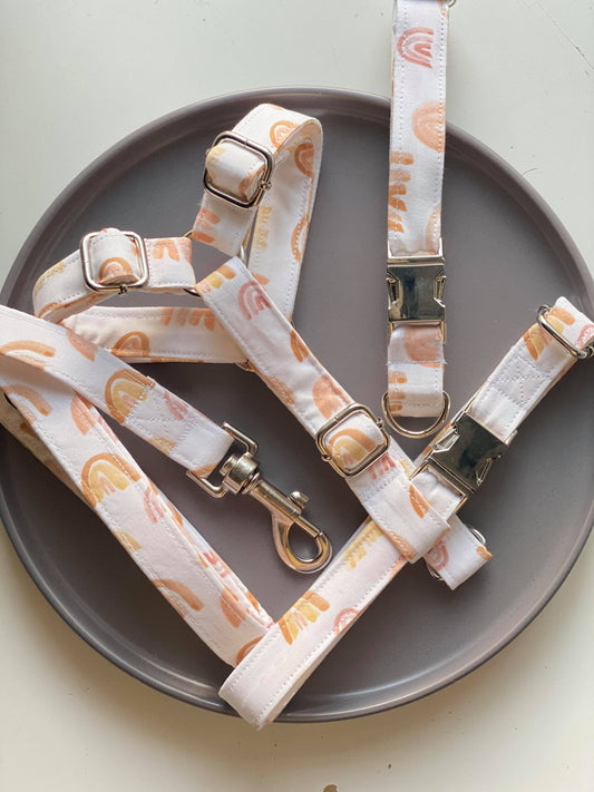 Over the Rainbow Fabric Strap Harness