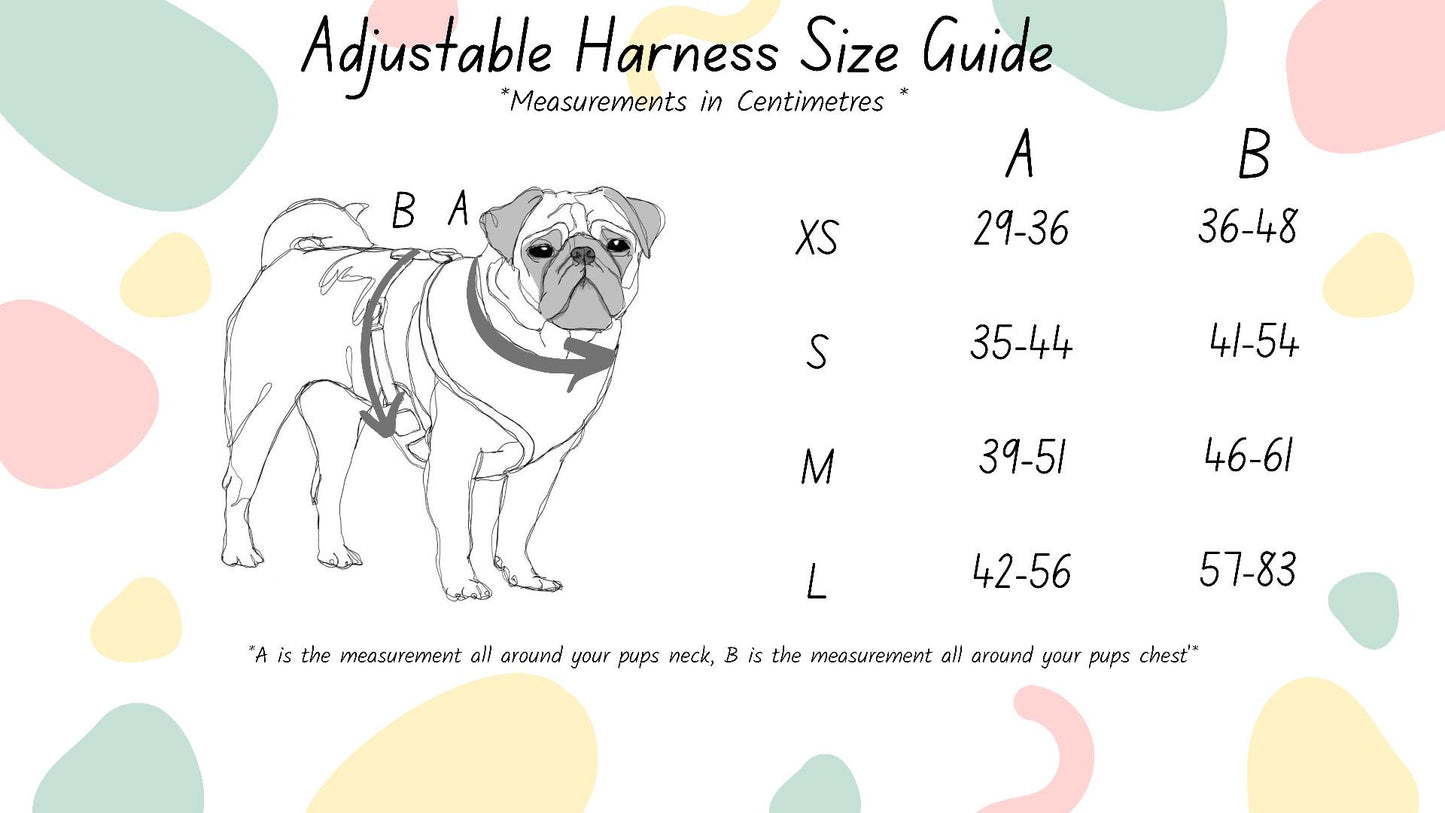 Love you a Latte Adjustable Harness
