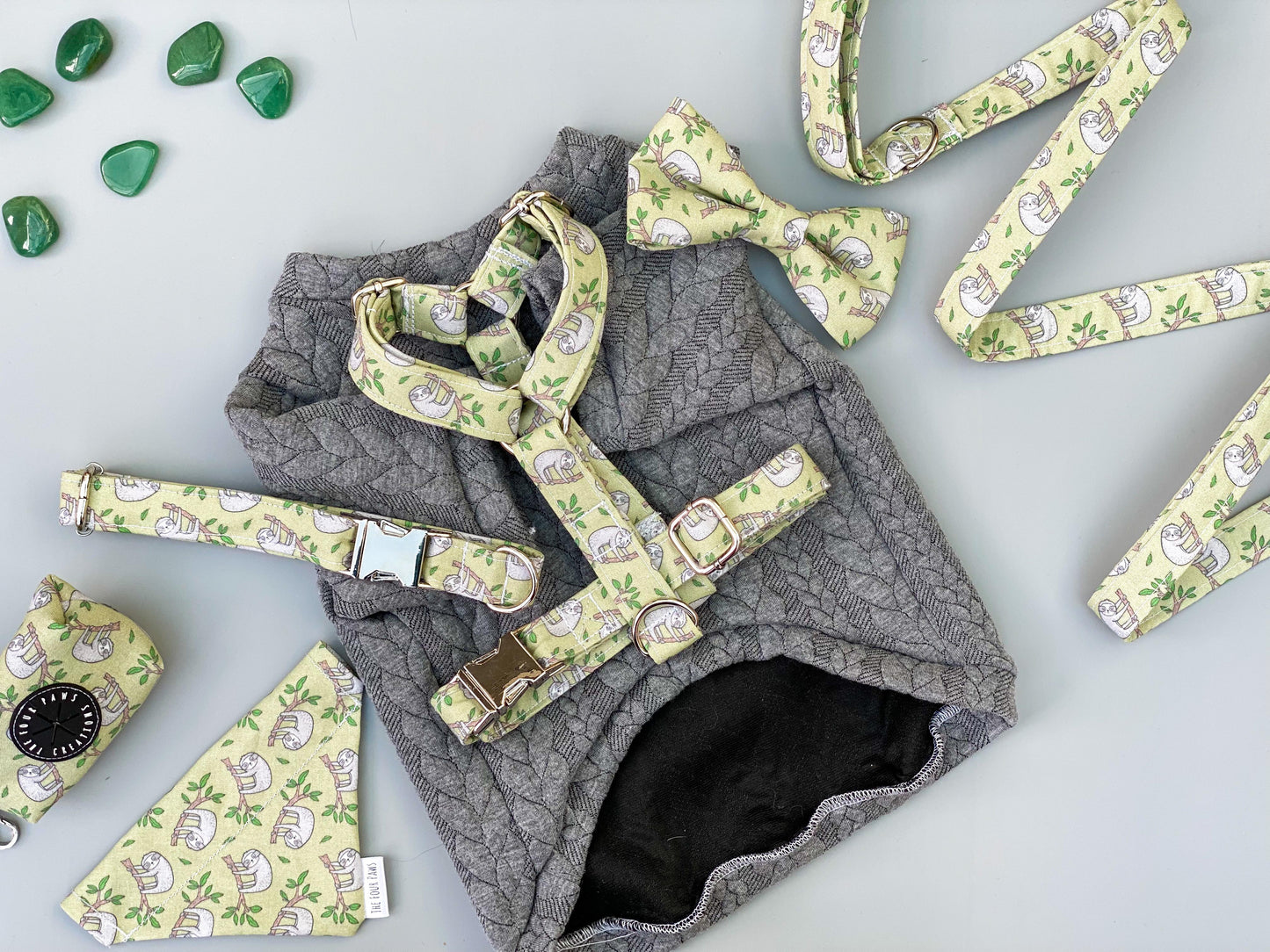Dachshund size Spring collection fabric strap harness