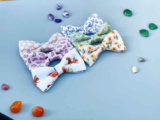 Spring Collection Fabric Bowties