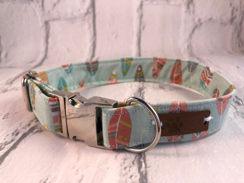 Feathers Fabric Collar