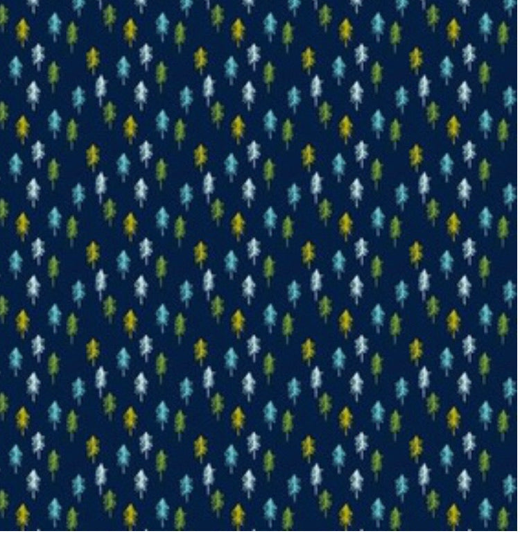 Scandinavian Forest Fabric Collar