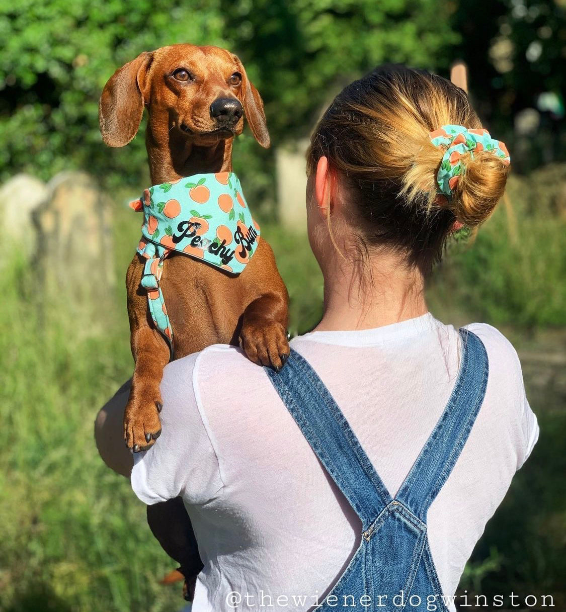 Peachy Bum Bandana.