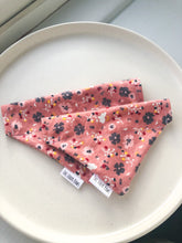 Load image into Gallery viewer, Dusty Pink Ditsy Floral Bandana, Over the collar